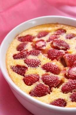 Clafoutis alle Fragole