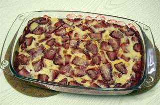 Clafoutis teglia