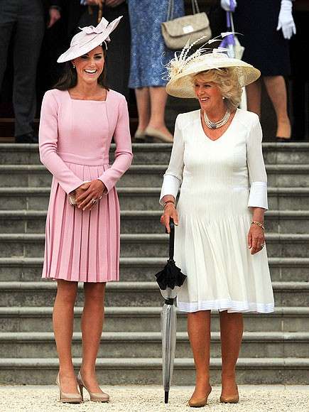 Kate Middleton  con Camilla
