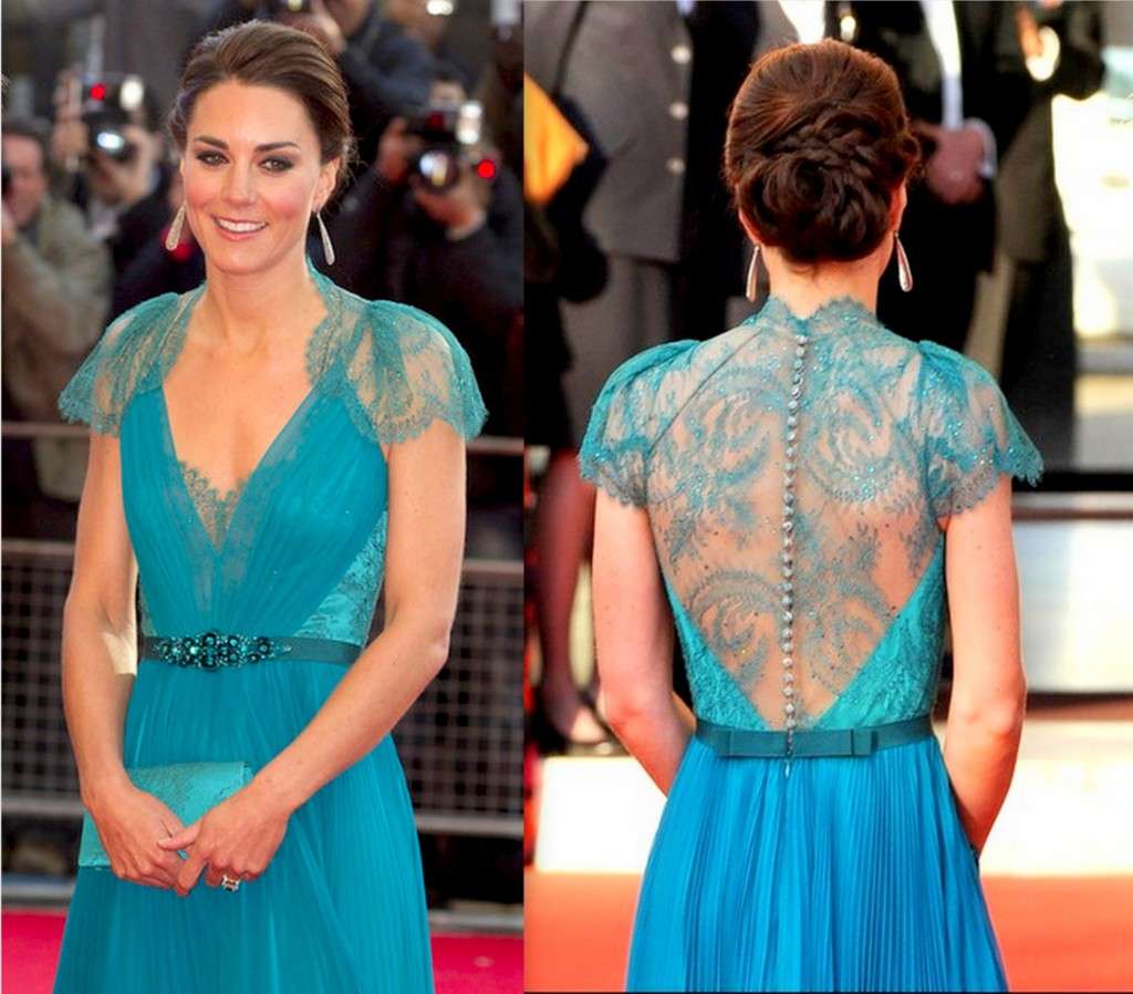 Kate Middleton in azzurro
