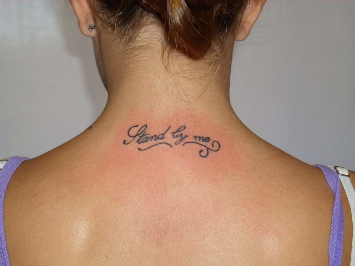 Frasi per tatuaggi Stand by me