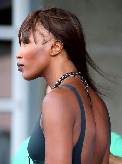 Calvizie Naomi Campbell