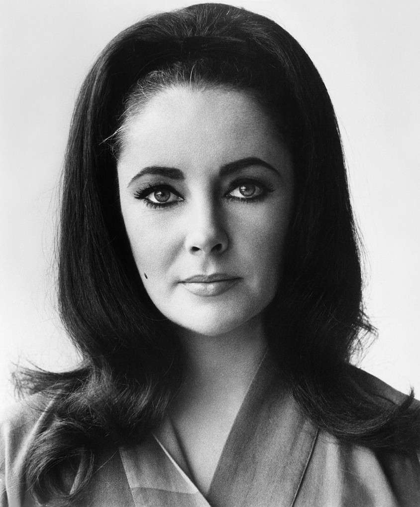 Capelli anni '60 di Liz Taylor