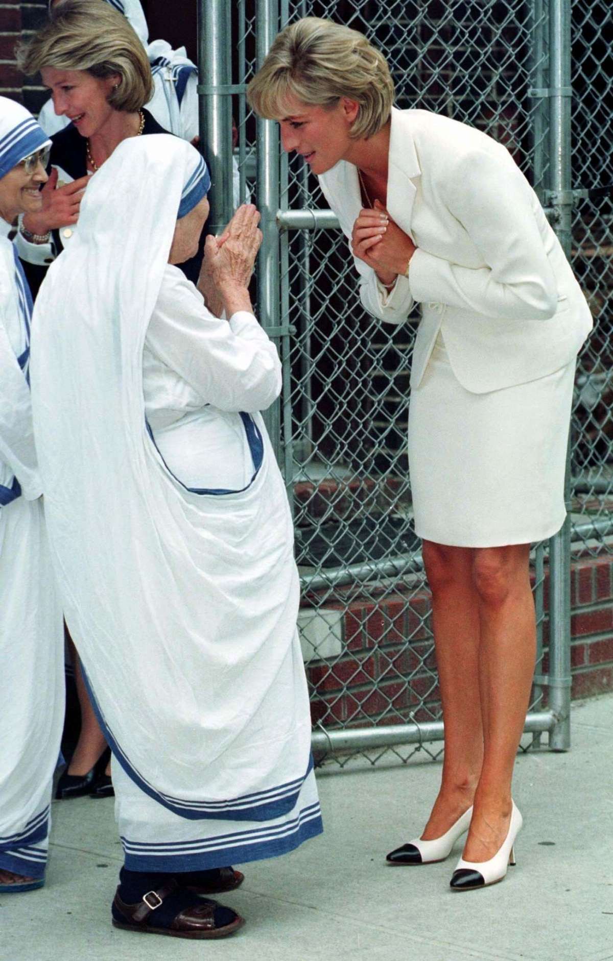 Lady D con Madre Teresa
