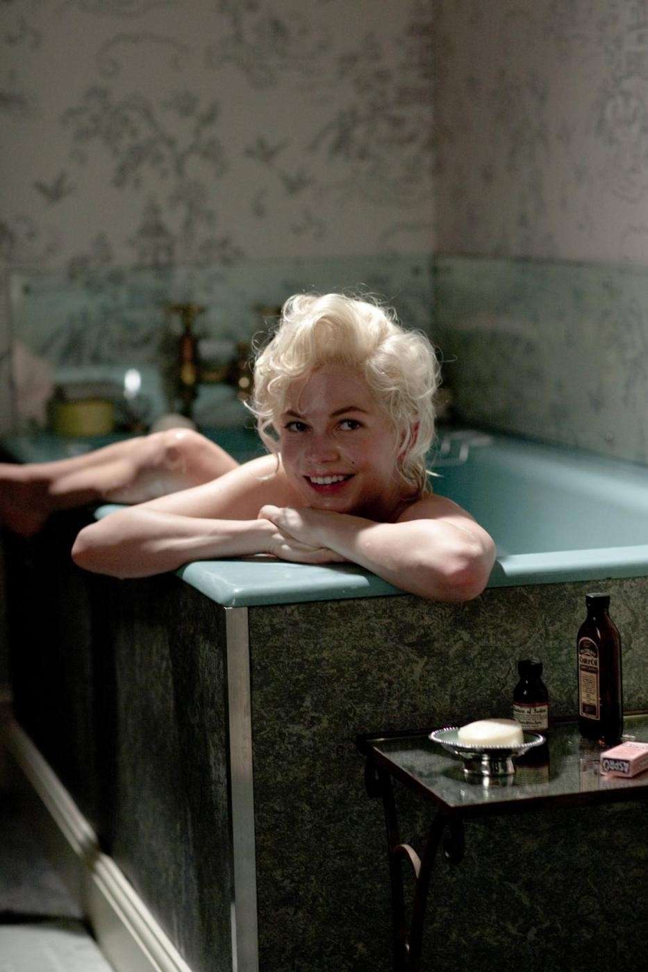 Michelle Williams nei panni di Marylin Monroe