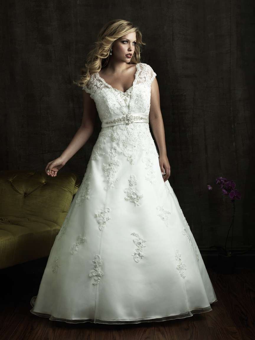 Abito da sposa curvy