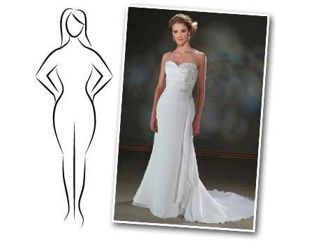 Abito da sposa donna fianchi