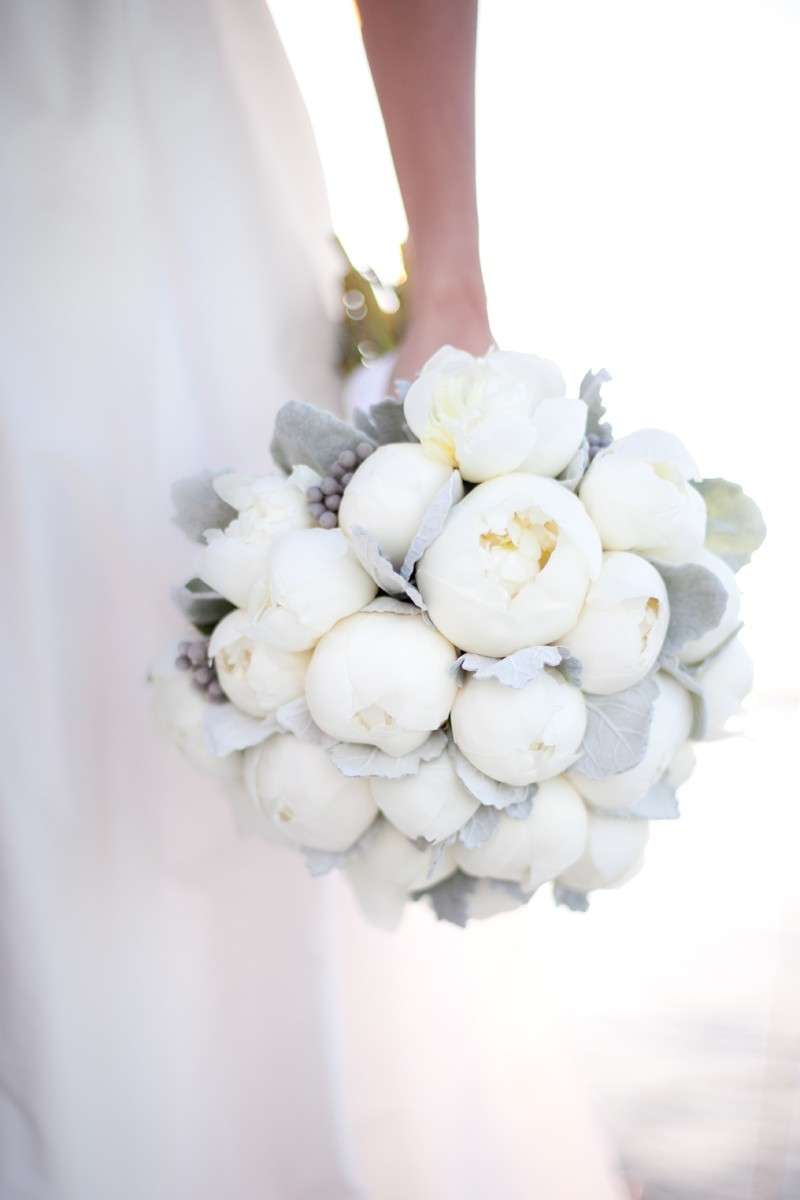 Bouquet sposa a palla delicato