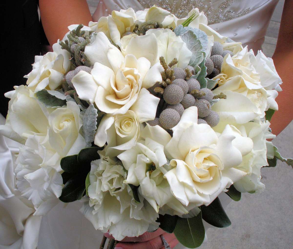 Bouquet sposa gardenia bianca