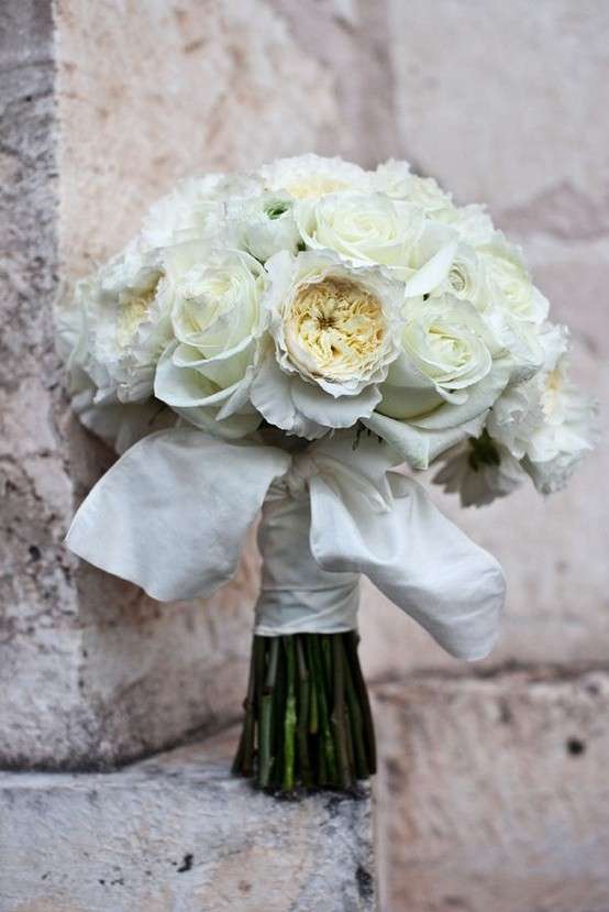 Bouquet sposa rose inglesi