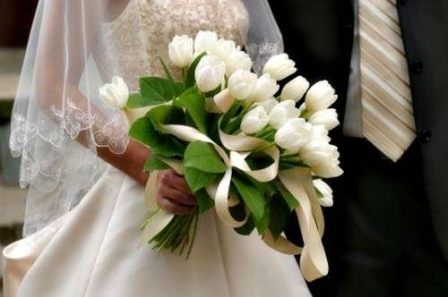 Bouquet sposa tulipani