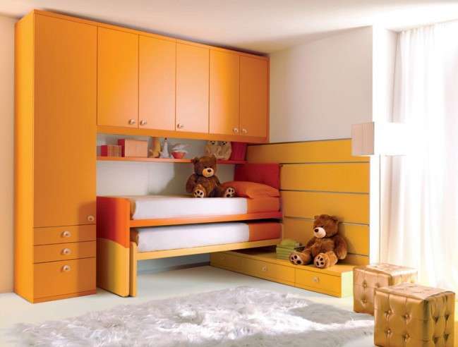 Camerette bambini ponte arancio