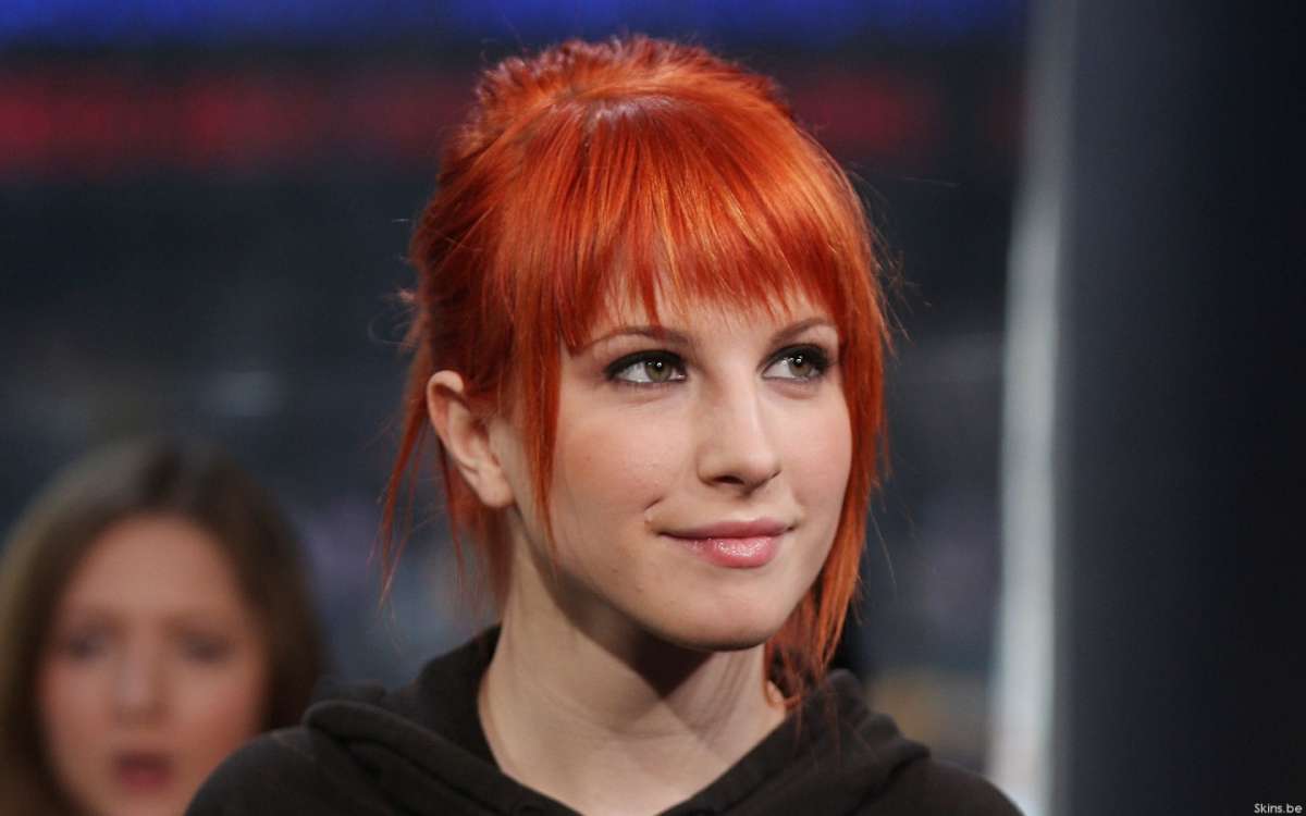 Capelli rossi Hayley Williams