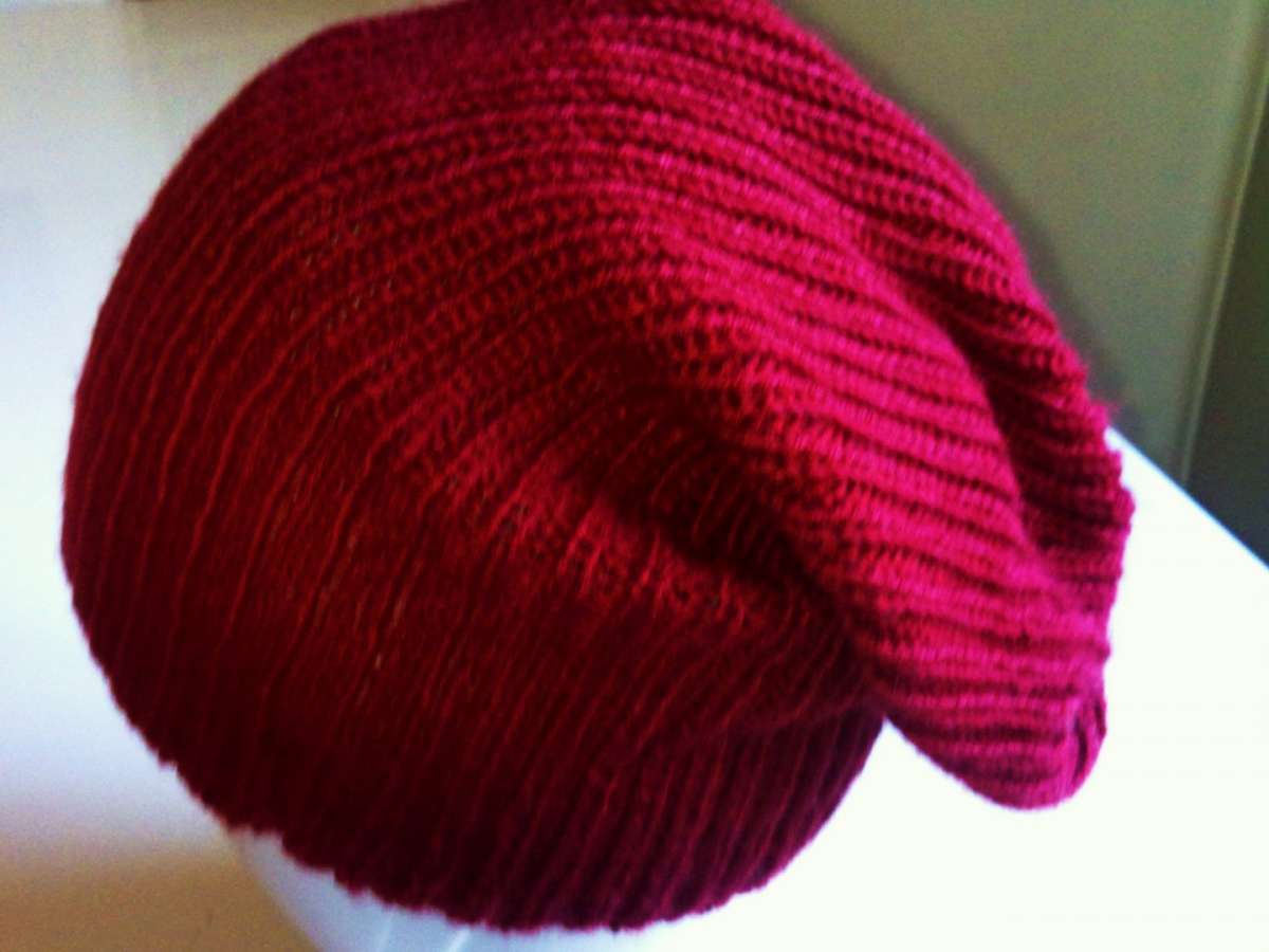 Cappello di lana rosso