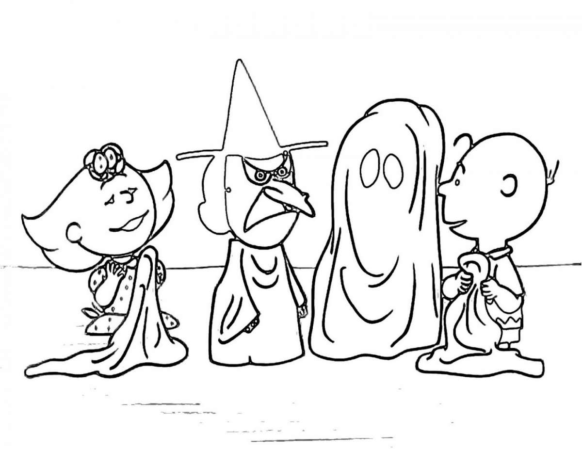 Charlie Brown ad Halloween