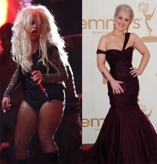 Christina Aguilera e Kelly Osbourne