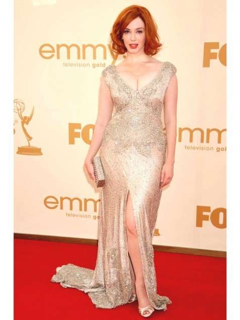 Christina Hendricks curvy