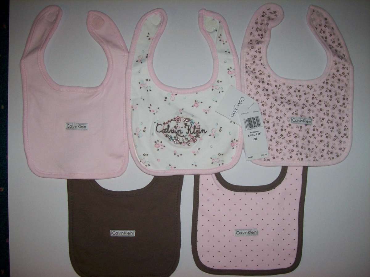 Corredino neonato bavaglini bimba Calvin Klein