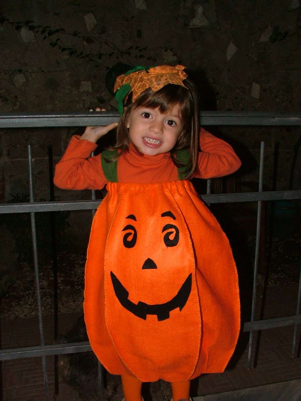 Costume da zucca per bambine