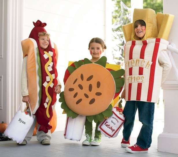 Costumi di Halloween da fast food