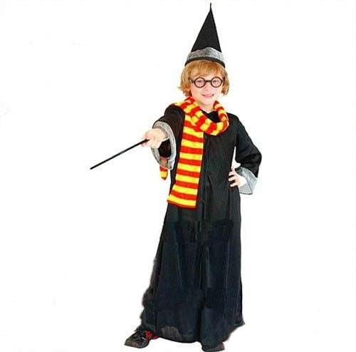 Costumi di Halloween per bambini fai da te: Harry Potter