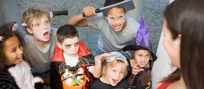 Costumi di Halloween per bambini fai da te: morti