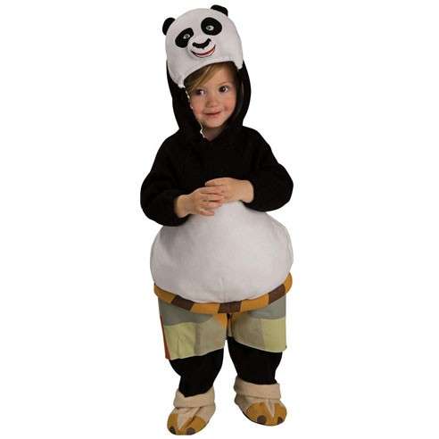 Costumi di Halloween per bambini fai da te: panda