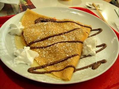 Crepes alla nutella