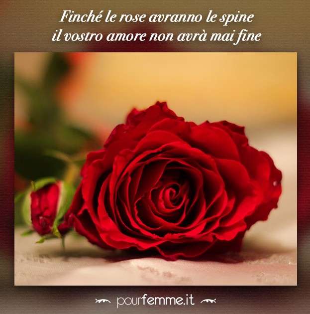 Frasi per anniversario matrimonio in rima