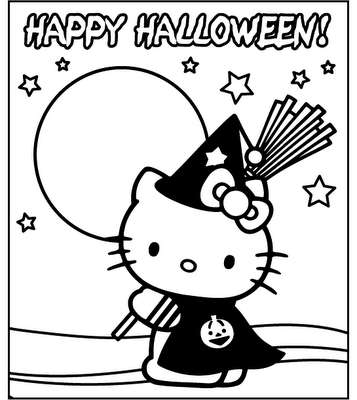 Halloween Hello Kitty