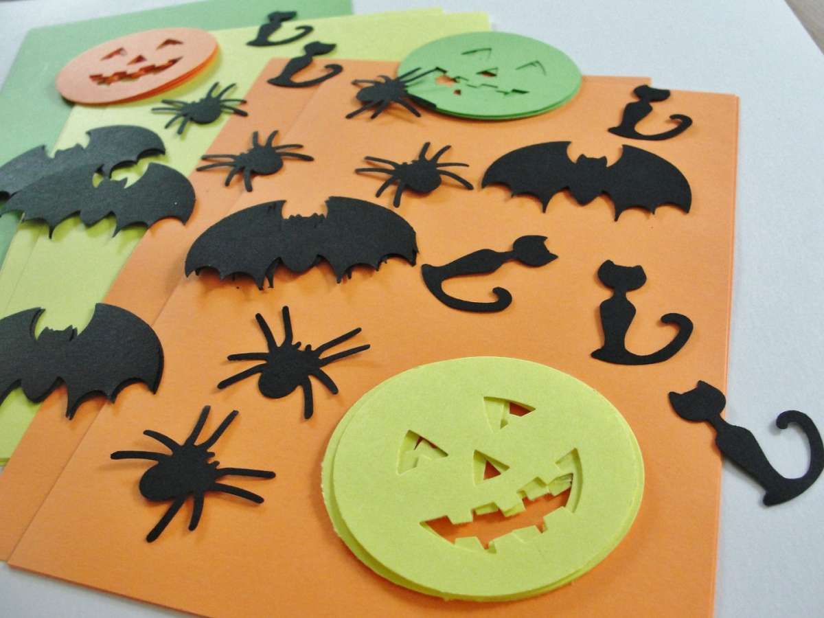 Halloween sagome di carta