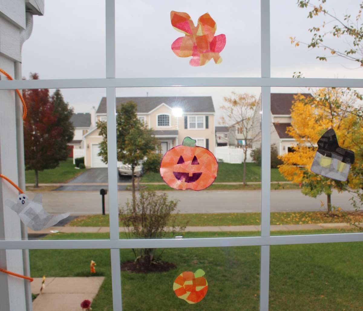 Lavoretti Halloween per bambini decorazioni casa