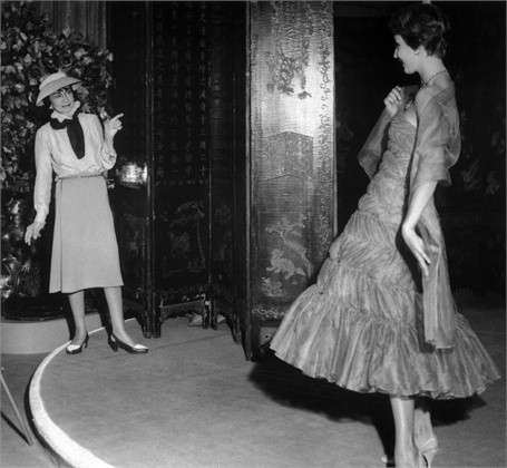 Moda anni '50, abito Coco Chanel