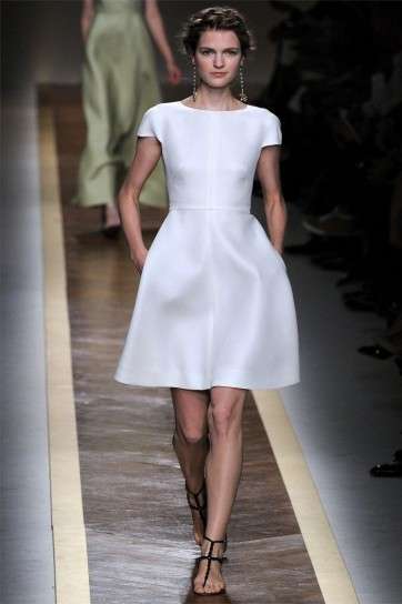 Moda anni '50, minidress Valentino