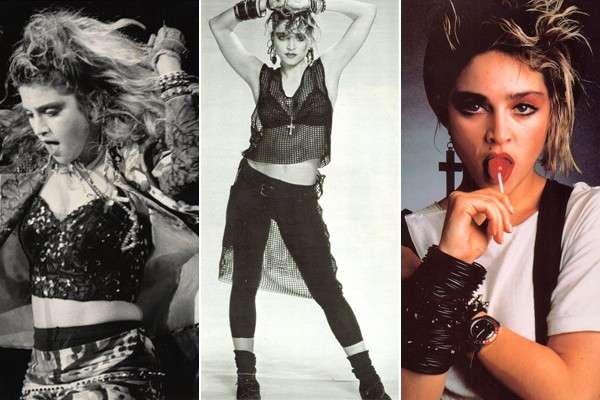 Moda anni 80, il look di Madonna