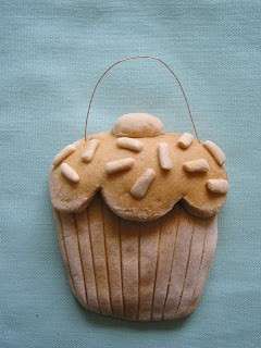 Muffin in pasta di sale