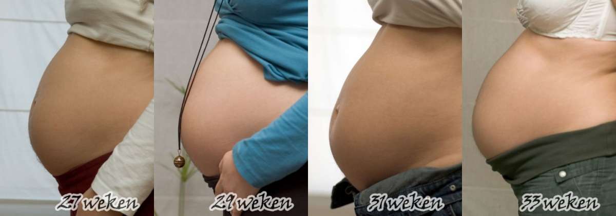 Pancia in gravidanza fasi