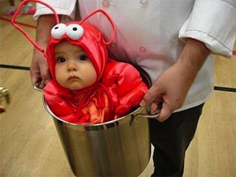 Piccole aragoste per Halloween