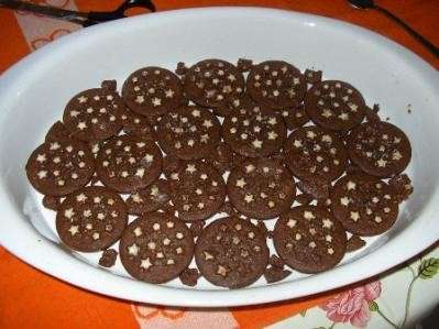 Preparazione della torta pan di stelle