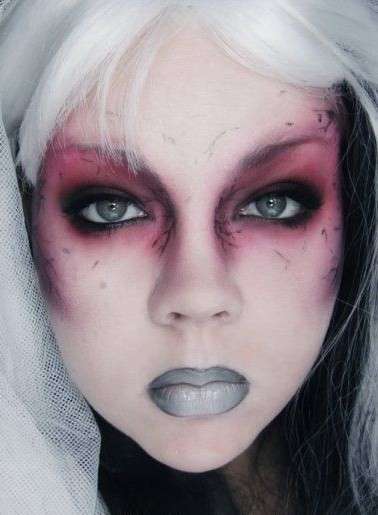 Semplice trucco per Halloween