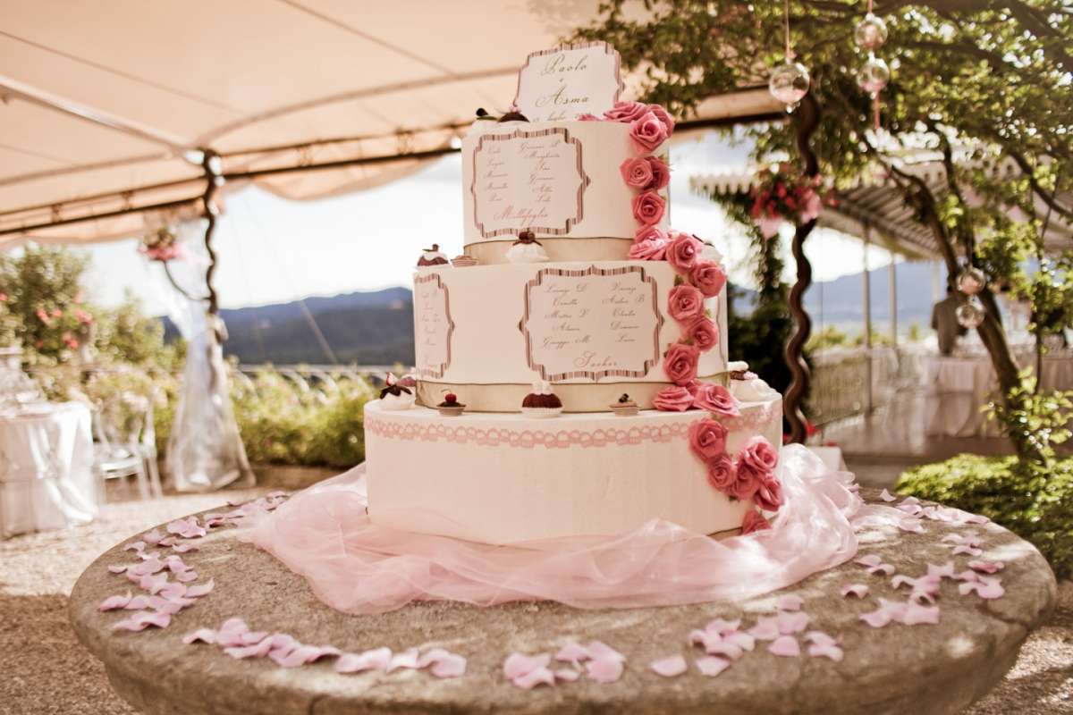 Tableau matrimonio originali wedding cake