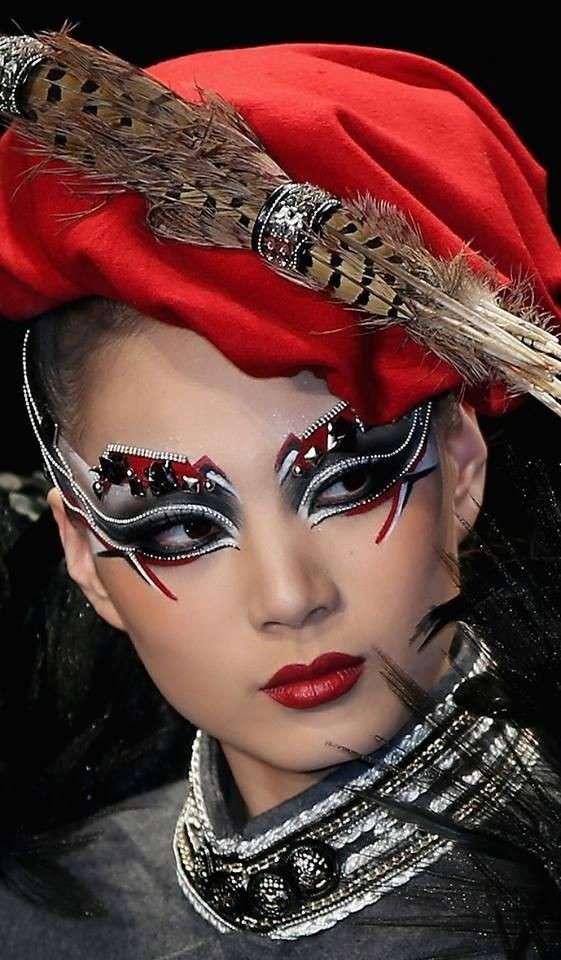 Trucco futurista per Halloween