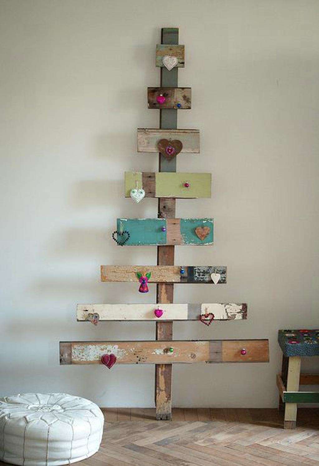 Albero di Natale assi di legno
