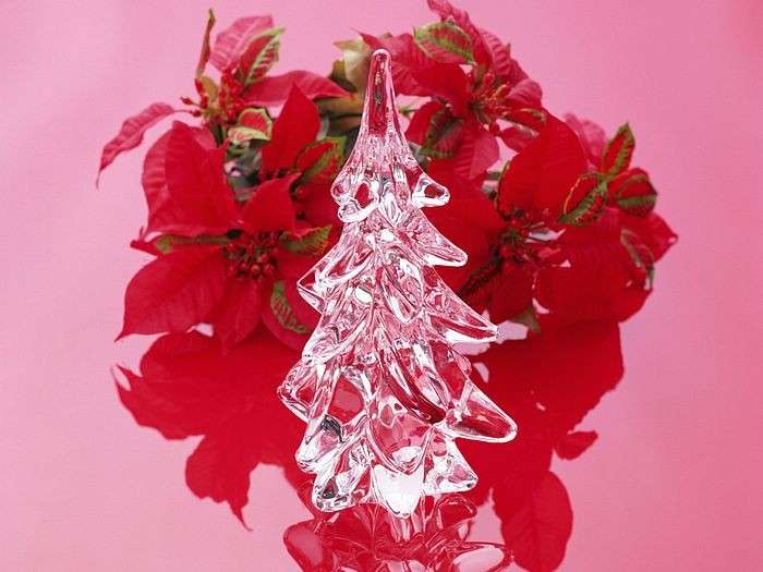 Albero di Natale di cristallo