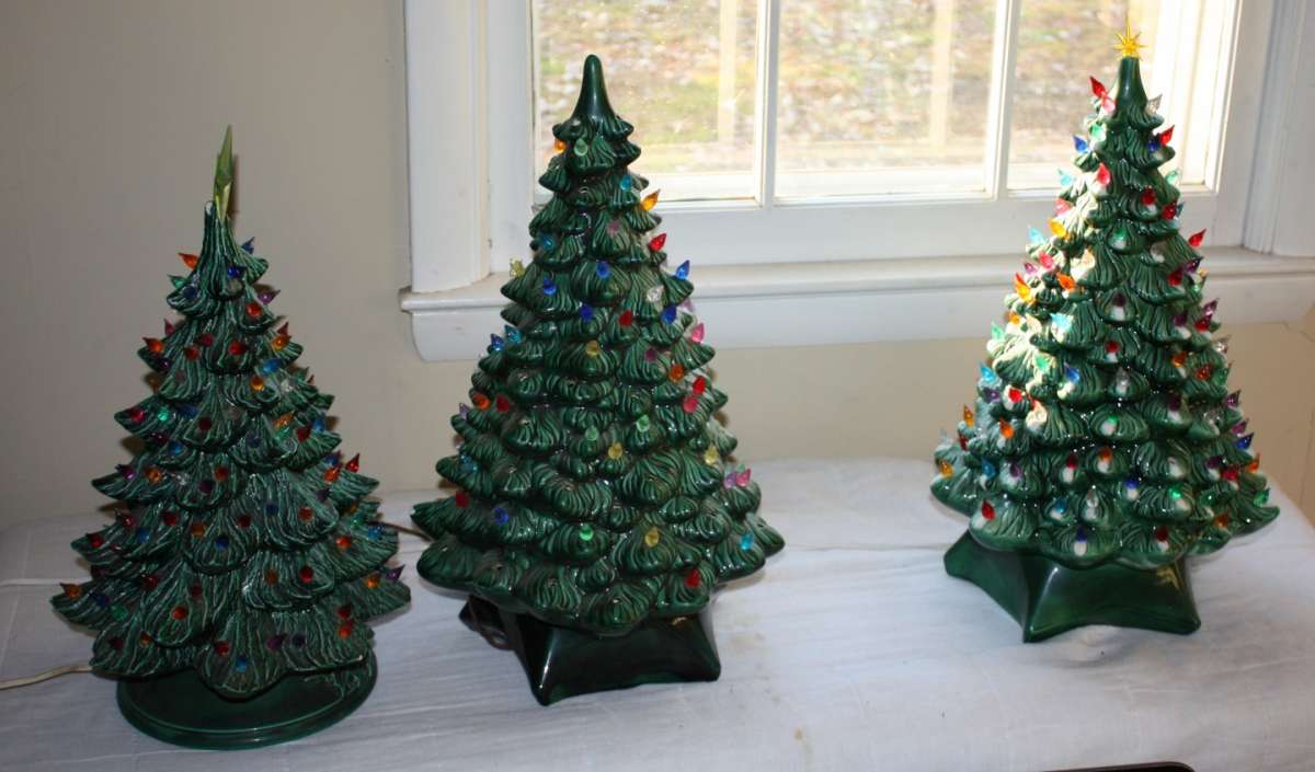 Albero di Natale in tre copie