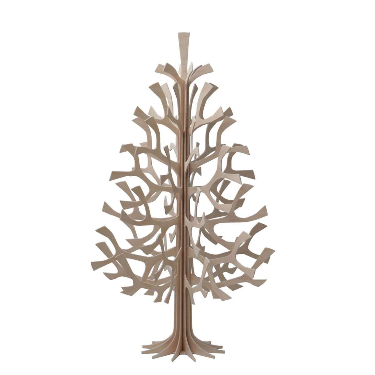 Albero di Natale tridimensionale in legno