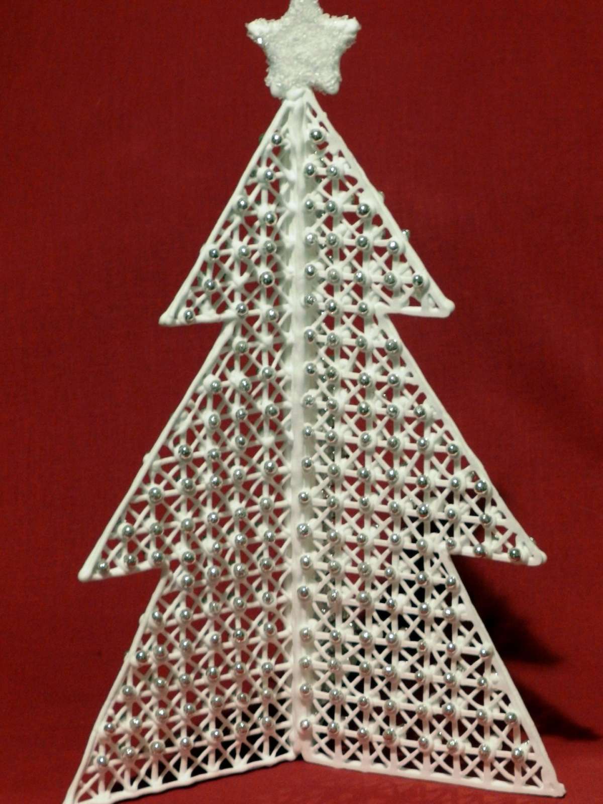 Albero Natale argento