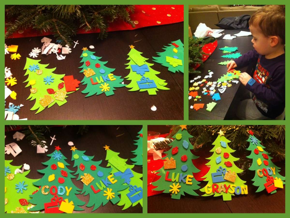 Albero Natale carta personalizzato