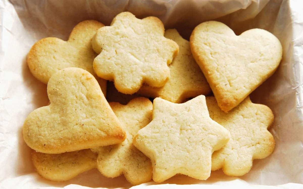 Biscotti di Natale light fatti a mano