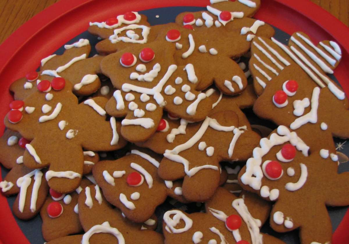 Biscotti di Natale light fatti in casa zenzero